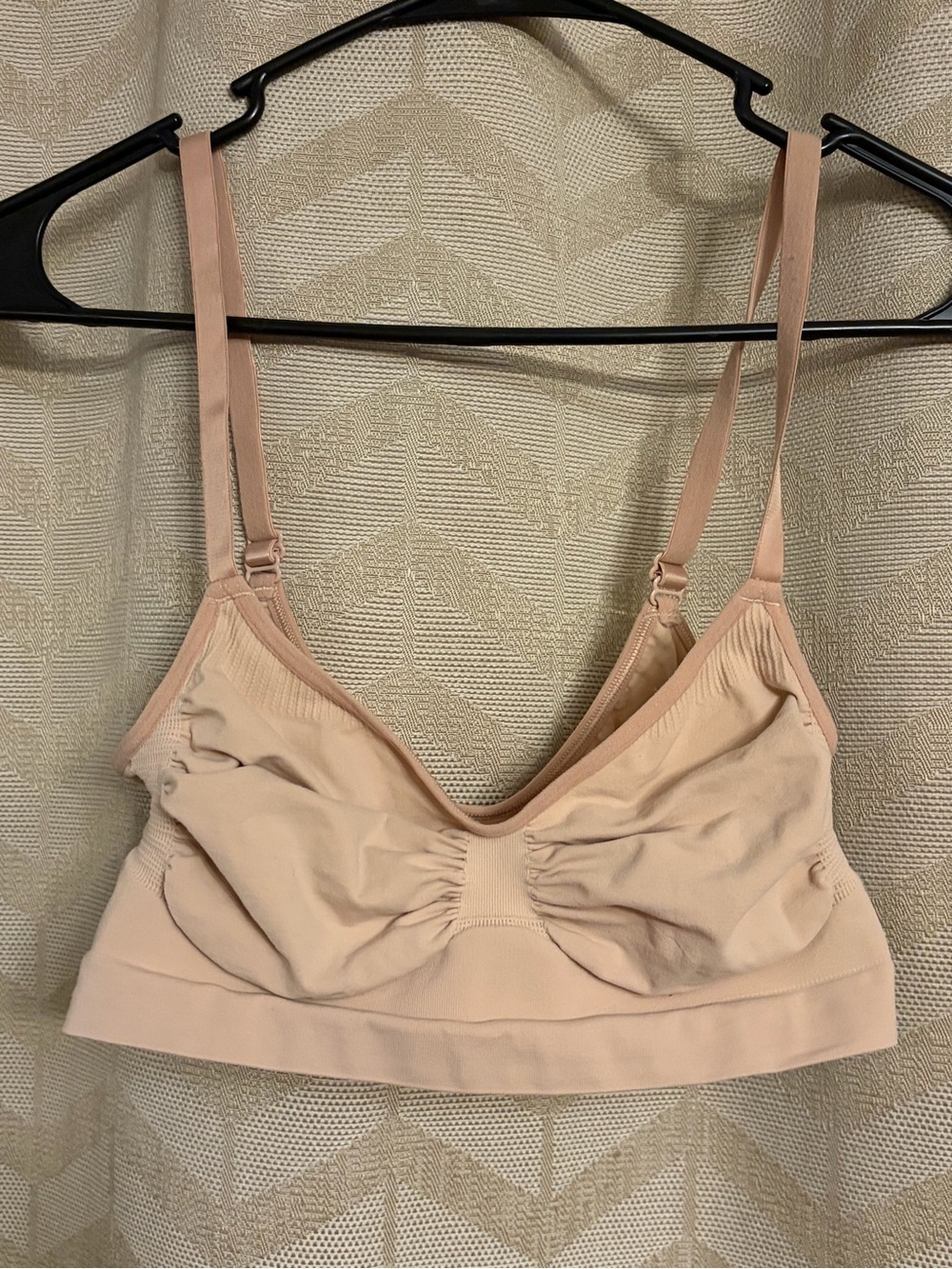 SKIMS Blush Beige Bralette with Adjustable Straps